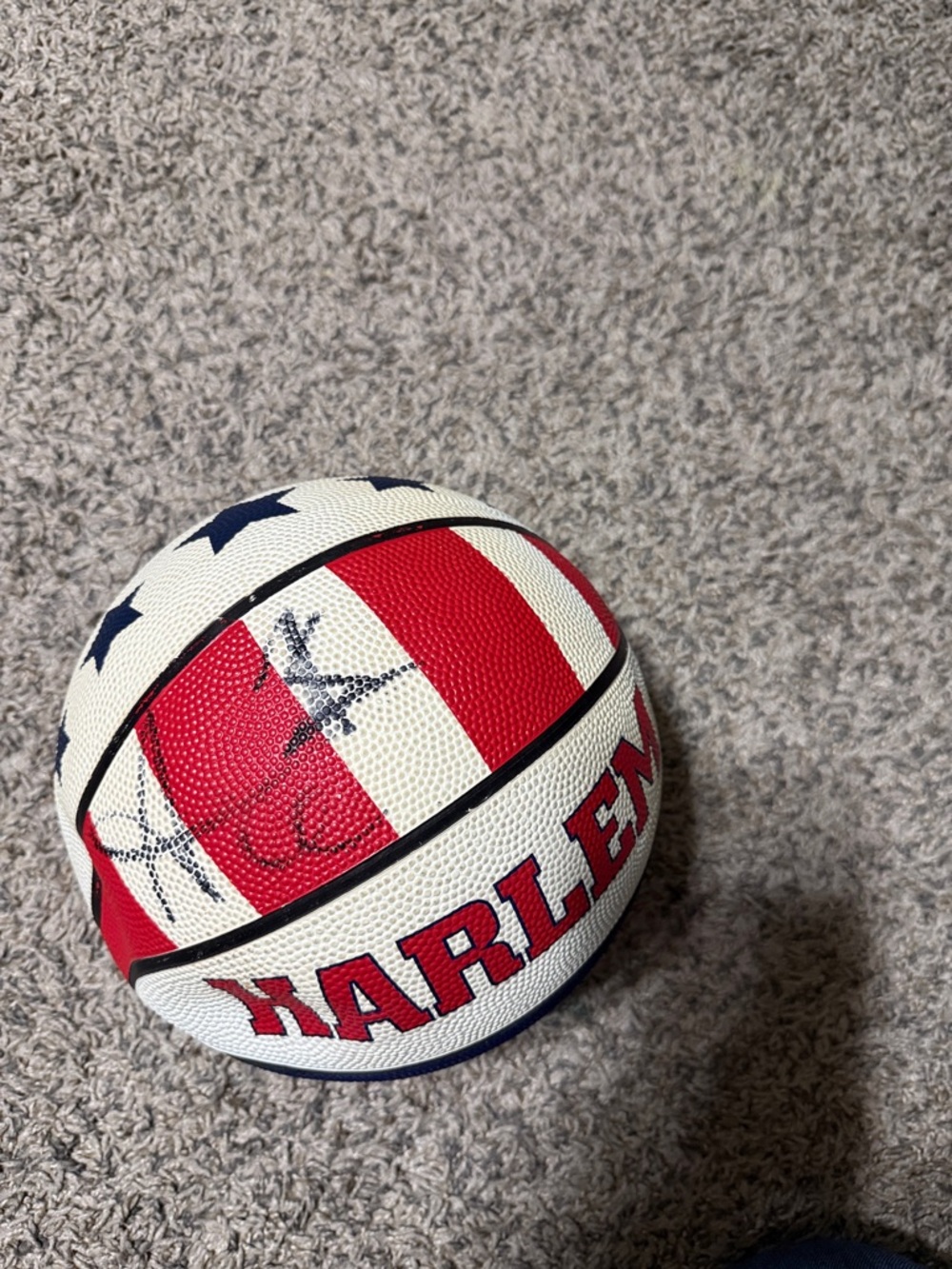 NBA Harlem Globetrotters 2016 World Tour Signed Basketball Collectible - Picture 5 of 5